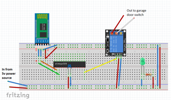 fritzing circuit